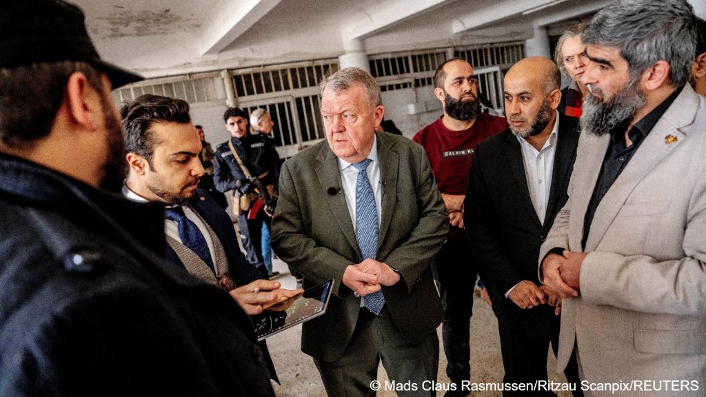 Denmark's Foreign Minister Lars Lokke Rasmussen visits Sednaya Prison in Damascus, Syria November 29, 2025 | Photo: Mads Claus Rasmussen / Ritzau Scanpix/ Reuters