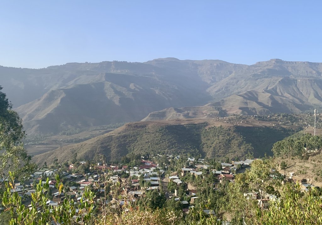 The city of Lalibela in the Amhara region of northern Ethiopia. Clashes between the army and the Fano militia are frequent in the surrounding area | Photo: Marlène Panara/InfoMigrants