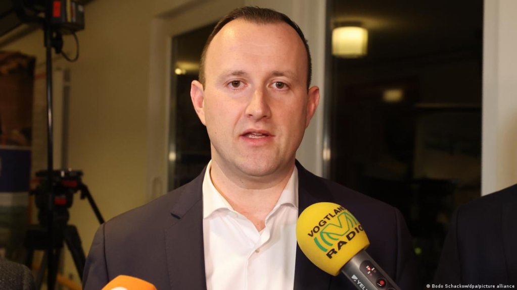 CDU candidate Christian Herrgott took 33.3% of the vote two weeks ago, and 52.4% on Sunday. | Photo: Bodo Schackow/dpa/picture alliance