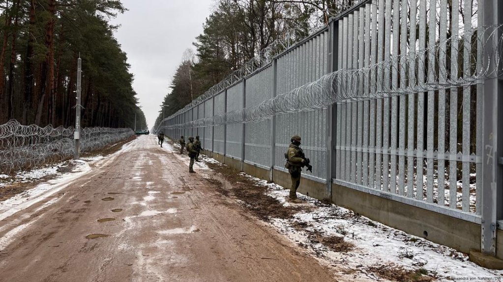 Border guards expect more people to start arriving in spring when it warms up | Photo: Alexandra von Nahmen/DW
