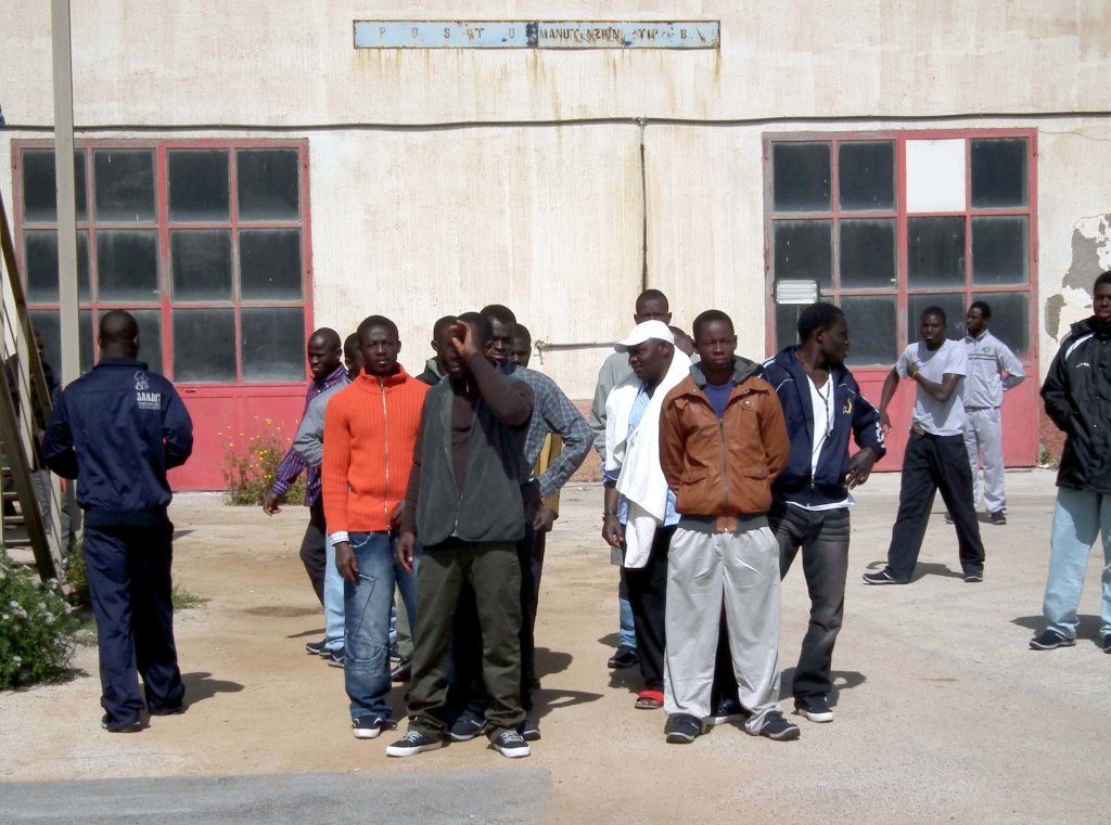 From file: Migrants hosted in the Barone precinct on the island of Pantelleria |  Photo: Lannino-Gabriele /ANSA