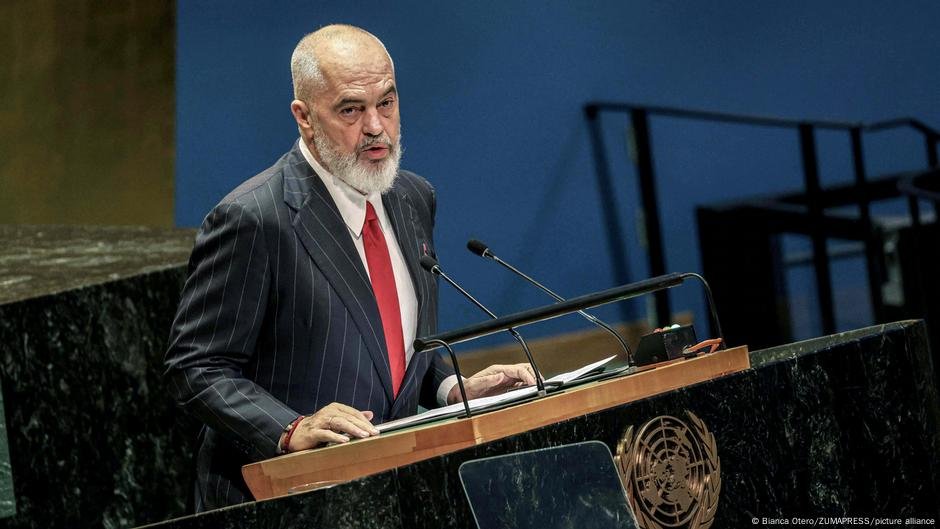 Albanian Prime Minister Edi Rama has set his country on course to join the EU | Photo: Bianca Otero/ZUMAPRESS/picture-alliance