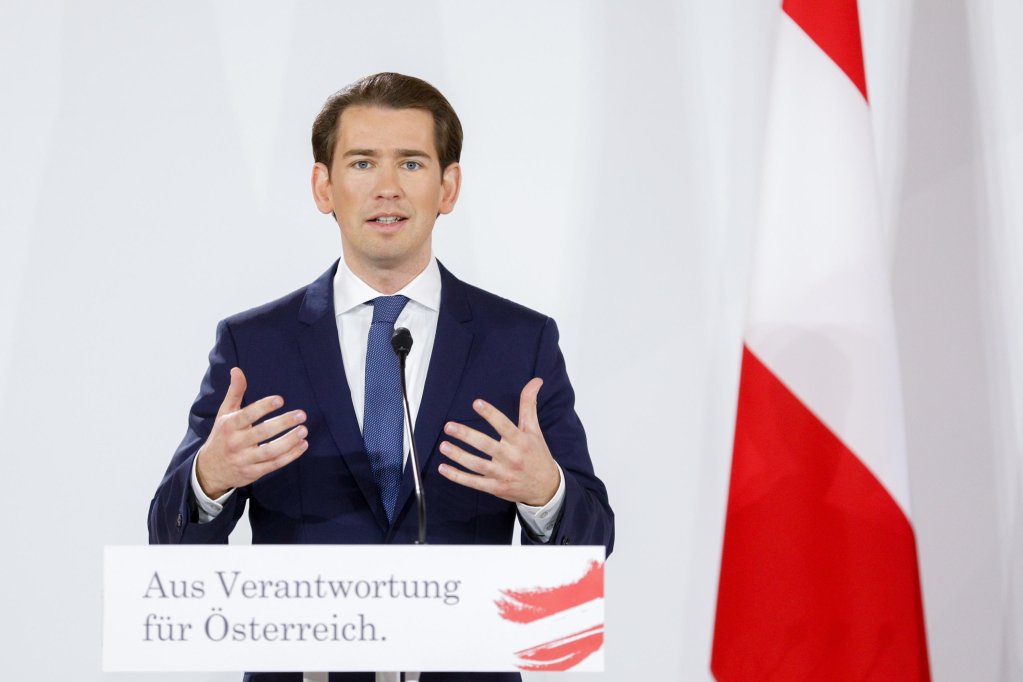 Austrian Chancellor Sebastian Kurz | Photo: EPA/FLORIAN WIESER