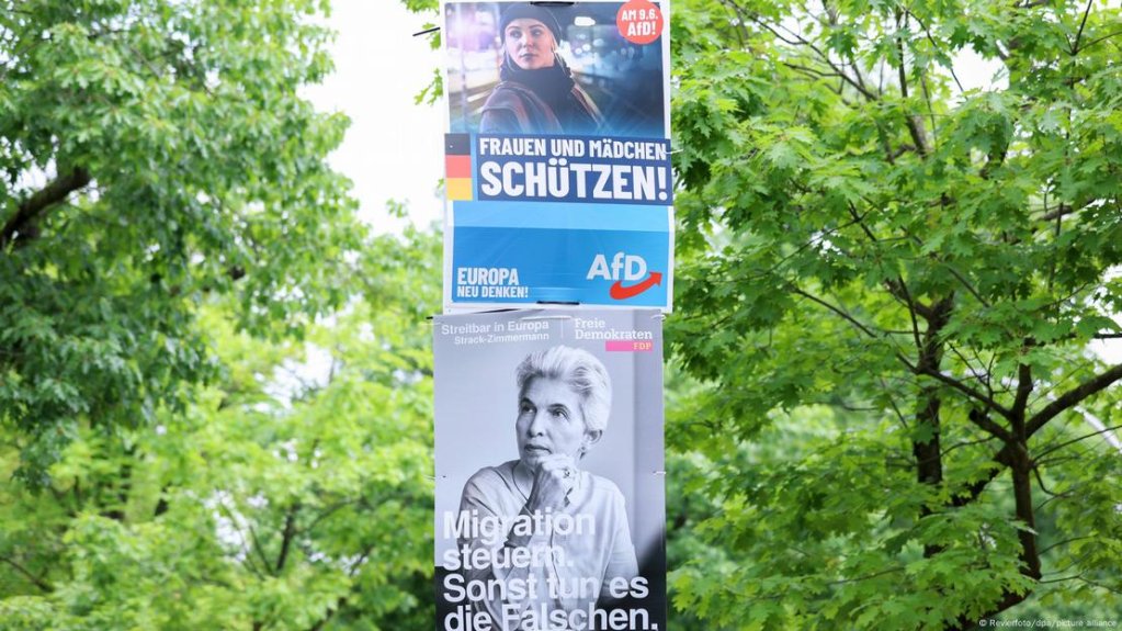 'Protect women and girls': The AfD tried to foster fear of migrants in its European Parliament election campaign in 2024 | Photo: Revierfoto/dpa/picture alliance