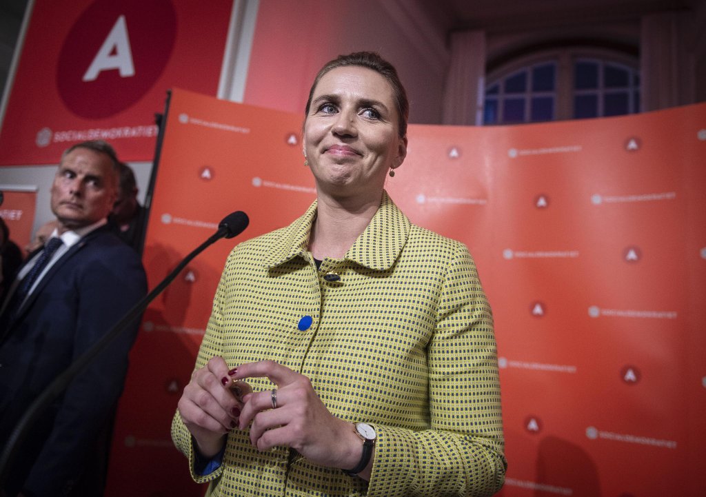 Mette Frederiksen of the Danish Social Democrats has said that Danish social cohesion is important to protect |  Photo: EPA/LISELOTTE SABROE