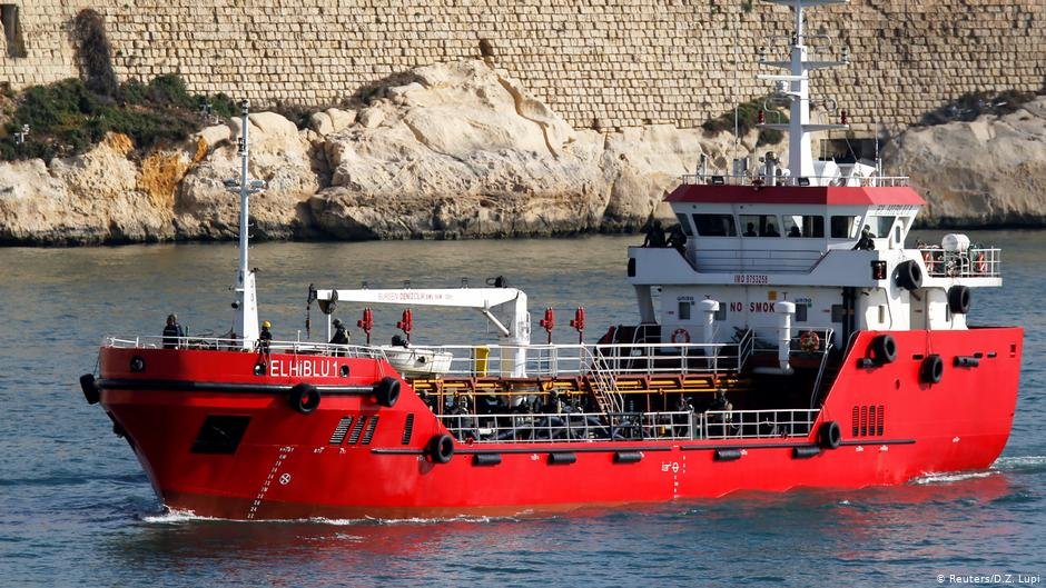 El Hiblu I sailing in Valletta's Grand Harbor | Photo: Reuters/D.Z.Lupi
