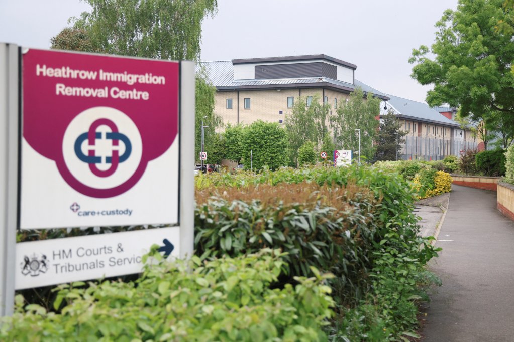 From file: Some people in the UK have already been detained ahead of potential removal to Rwanda. The government is now refusing to free these people before the elections, which it may lose | Photo: Reuters