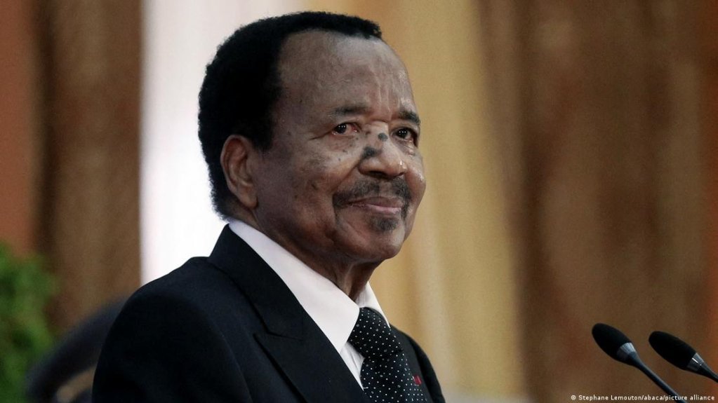 President Biya has appealed to young Cameroonians not to emigrate | Photo: Stephane Lemouton/abaca/picture alliance