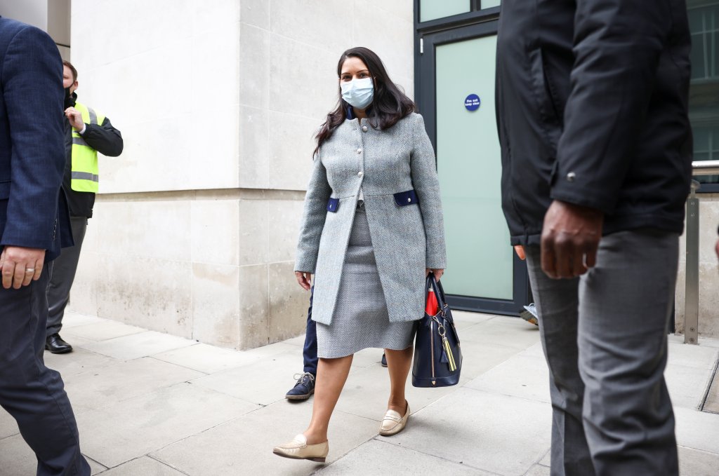 Priti Patel, Britain's Home Secretary (Interior Minister) in May 2021 | Photo: Reuters