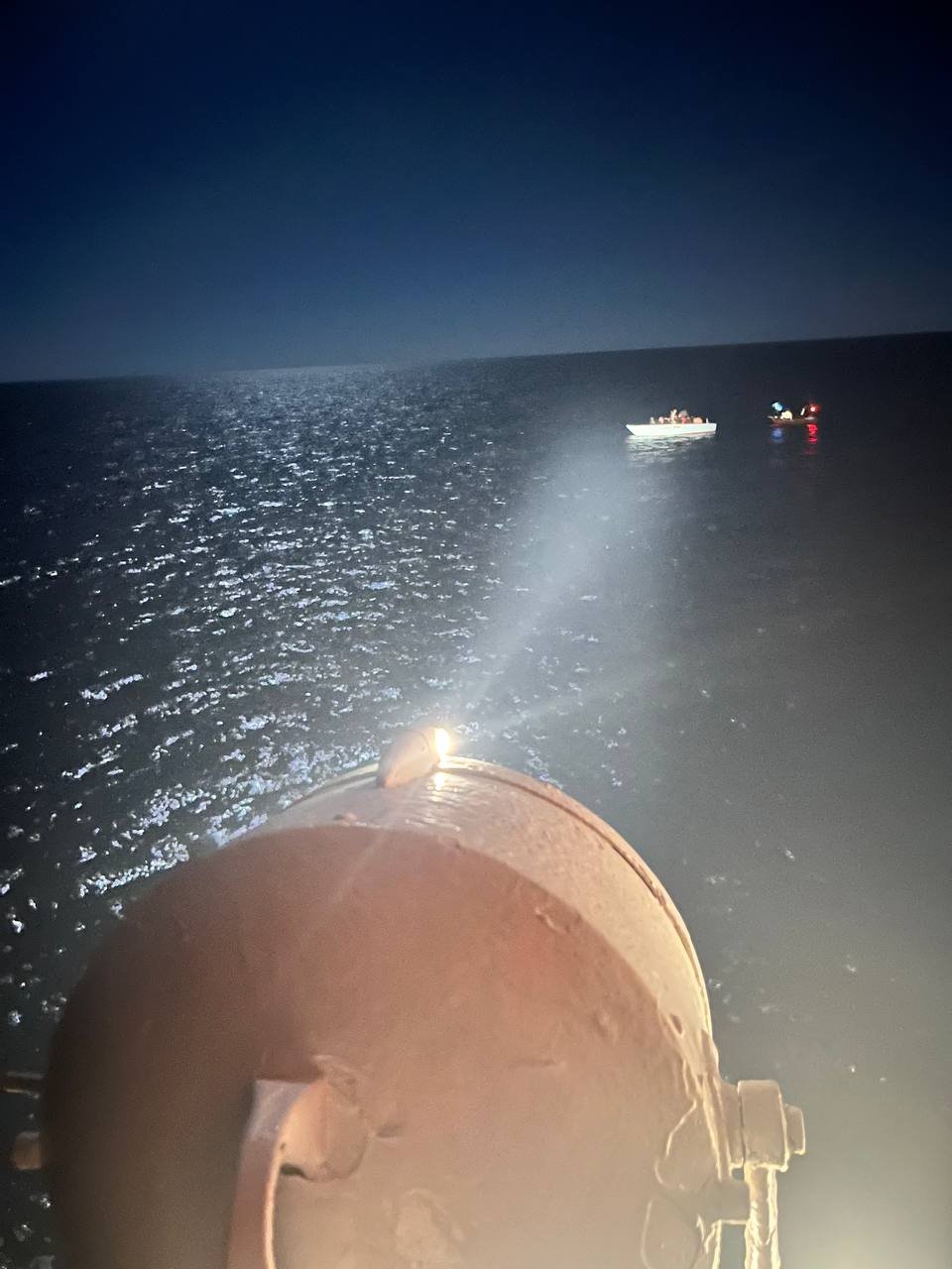 A third rescue operation took place in the early hours of Sunday morning, reported the crew of the Mare Jonio | Photo: Mediterranea Saving Humans press release www.mediterranearescue.org