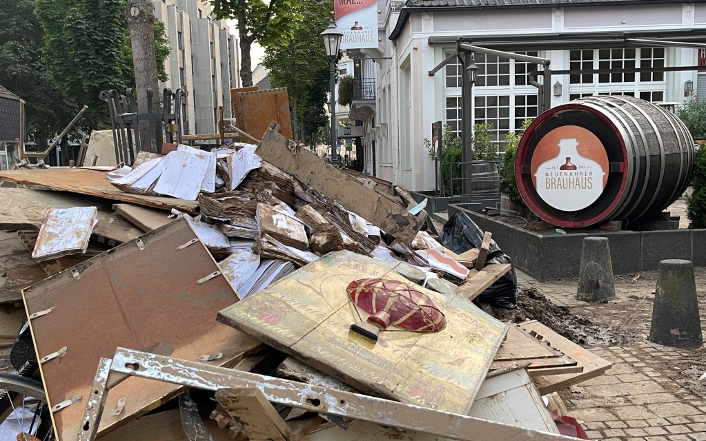 Bad Neuenahr after the floods that hit western Germany on July 14, 2021 | Photo: Ekaterina Venkina