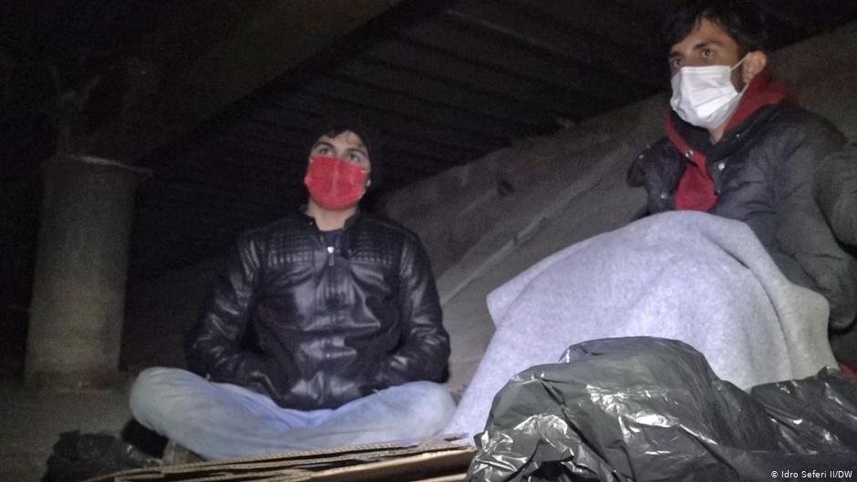 At night, the young migrants in Belgrade hide from the police | Photo: Idro Seferi Il/DW