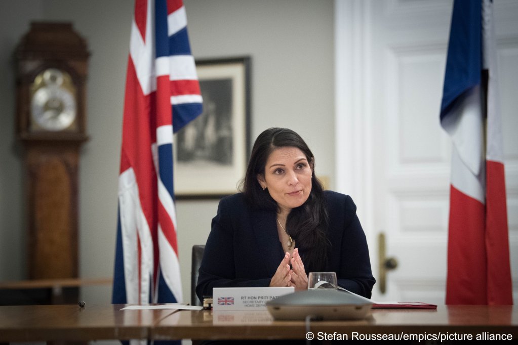 From file: Home Secretary Priti Patel often says that potential asylum seekers should enter the country via 'safe routes' rather than paying smugglers to enter the country illegally | Photo: Picture-alliance