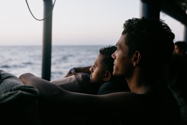 In total, 66 people were rescued but had to endure the trauma of being caught up in the crossfire of Libya 'mercenaries,' say Sea Watch | Photo: Sea-Watch