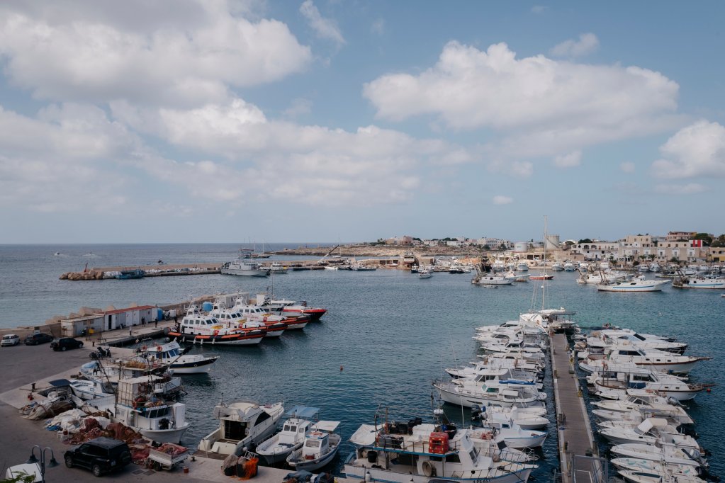 The port of Lampedusa in July 2025 | Photo: Valentina Camu for InfoMigrants