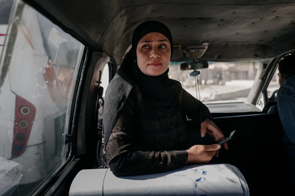 Rana Kassem Al-Khobi, 34, is the founder of the collective of families with relatives that disappeared | Photo: Valentina Camu/Divergence