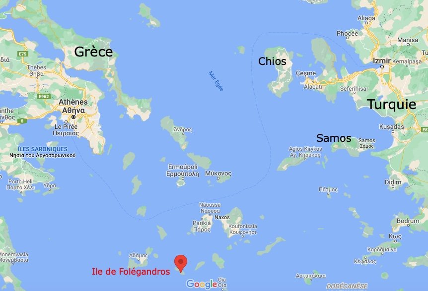 Trois corps sans vie ont été retrouvés mercredi 22 décembre près de l'île grecque de Folegandros.