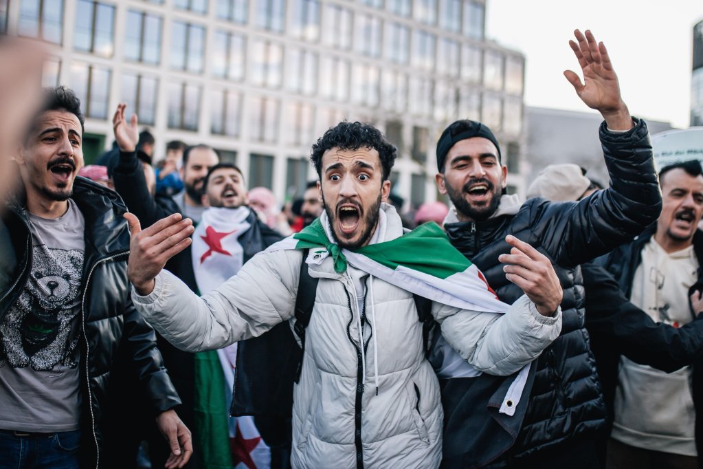 Thousands of Syrians celebrated Assad's fall in December 2024 but in the new year, their future is even more uncertain than before | Photo: Hesham Elsherif/picture-alliance