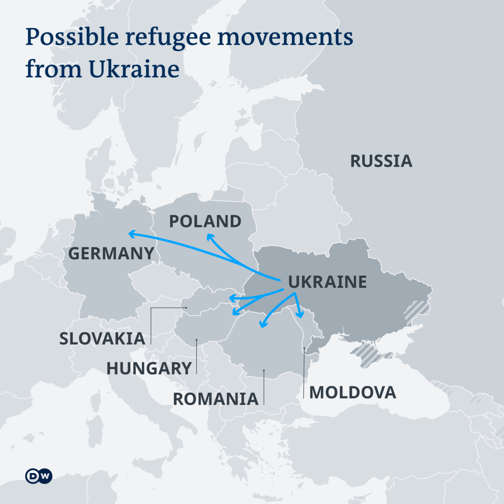 The European Union prepares for millions of refugees from Ukraine ...