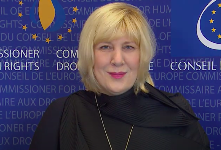 Dunja Mijatovic, European Commissioner for Human Rights, speaking at the Berlin symposium on 22 June 2020 | Source: Screenshot from Symposium