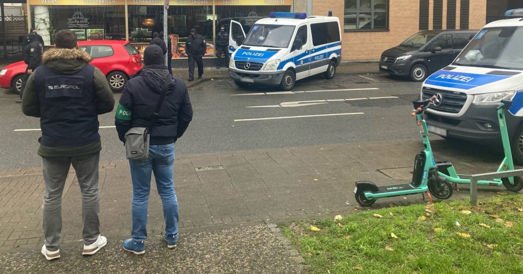 Earlier raids led by French police have also attempted crack-downs against highly lucrative suspected smuggling networks | Source: Europol press office