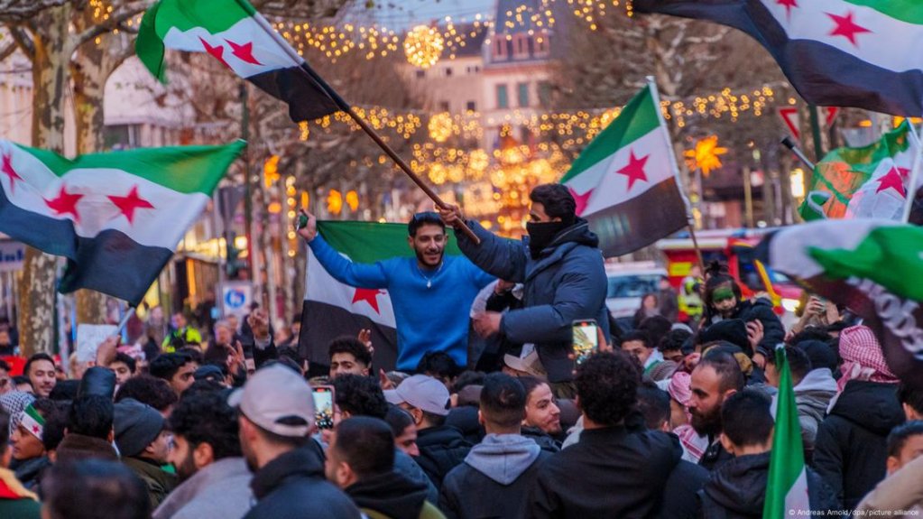 After Assad was overthrown, people celebrated in the streets, like here in the German city of Mainz | Photo: Andreas Arnold/dpa/picture alliance