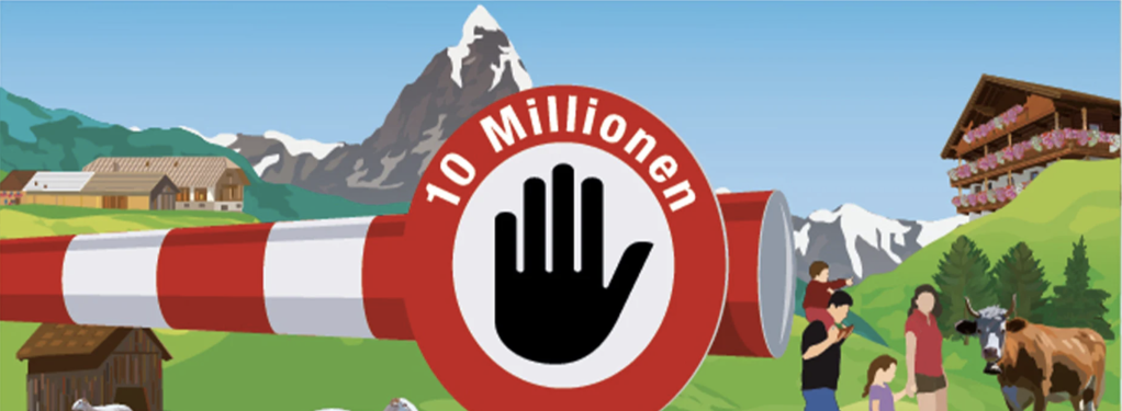 The SVP calls its campaign to limit immigration to Switzerland a 'sustainability iniatiative' | Source: SVP instagram account / nachhaltigkeitsinitiative