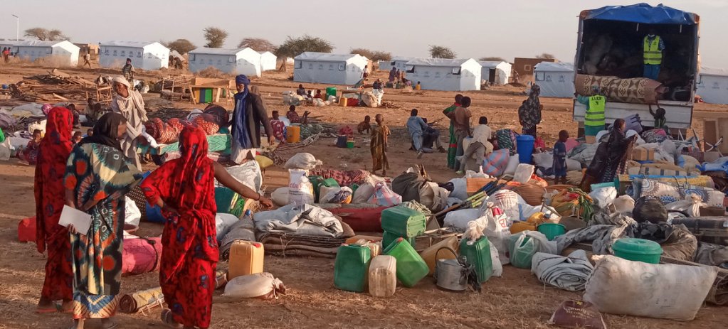 Malian refugees returned to Goudoubo camp in Burkina Faso which they had left earlier in the year for security reasons | Photo: UNHCR/Moumouni Kone