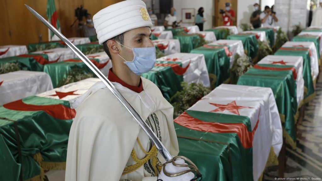 Some of the remains of Algerian fighters from the independence war in the 1950s and 1960s were only repatriated in 2020 | Photo: picture-alliance/AP Photo/ T. Doudou