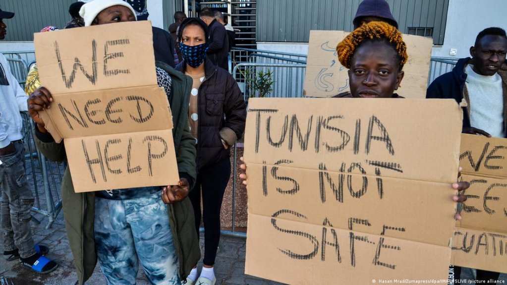 Migrants say they do not feel safe in Tunisia, with racism notably on the rise | Photo: Hasan Mrad/Zumapress/dpa/IMAGESLIVE /picture alliance