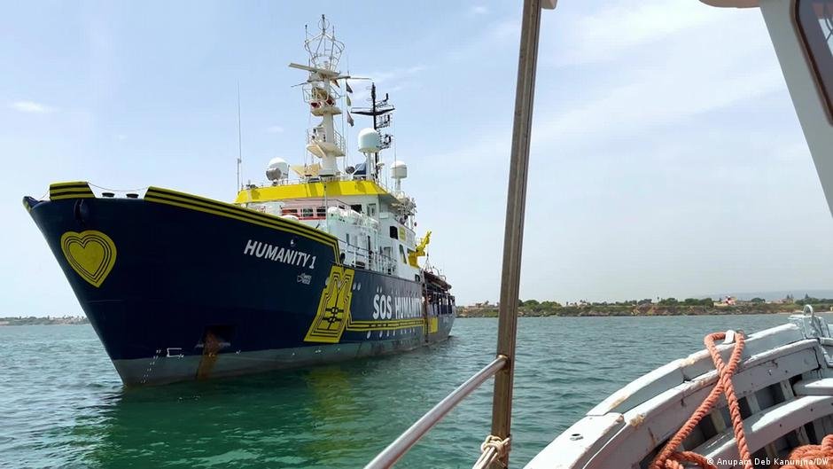 The sea rescue charity 'SOS Humanity' is one of those Berlin had approved modest funding for | Photo: Anupam Deb Kanunjna/DW
