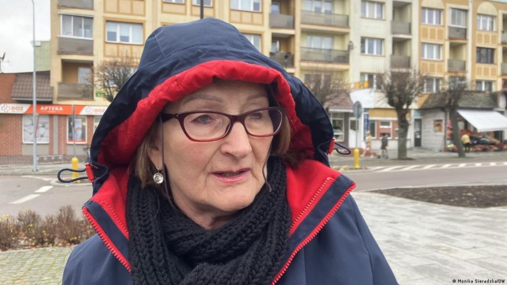 Urszula lives in the town of Goldap, close to the border with Kaliningrad, and is in favor of the border fence: "the greater the protection against Russia the better" | Photo: Monika Sieradzka/DW