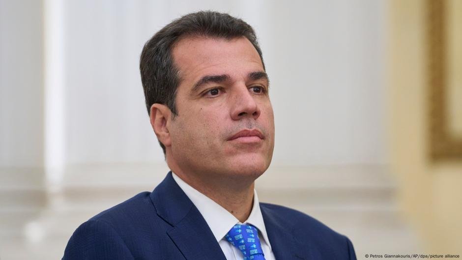 Thanos Plevris, Greece's recently appointed migration minister, has called the increase in refugee arrivals an 'invasion' | Photo: Petros Giannakouris/AP/dpa/picture alliance