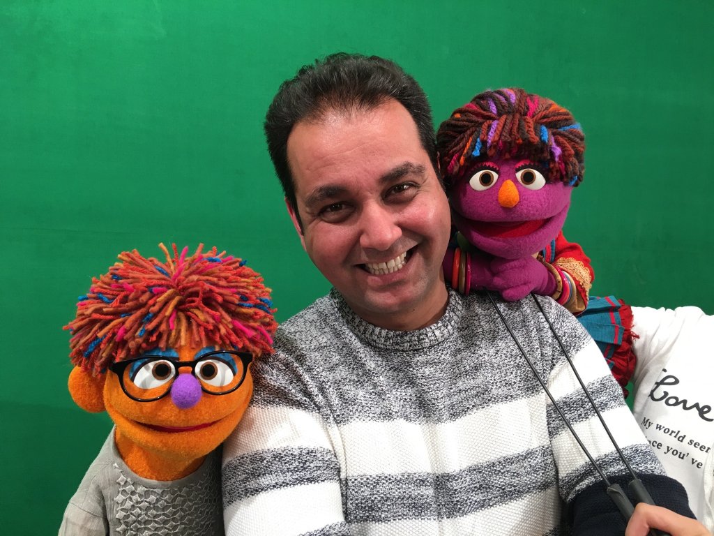 Taiman produced Sesame Garden, an Afghan children's TV show based on the iconic  program Sesame Street | Copyright: Jawed Taiman