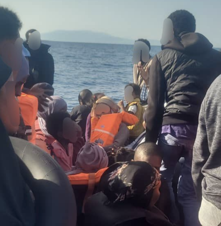 Aegean Boat Report hopes the Greek coast guard's new tactic will last | Source: Aegean Boat Report/Twitter X