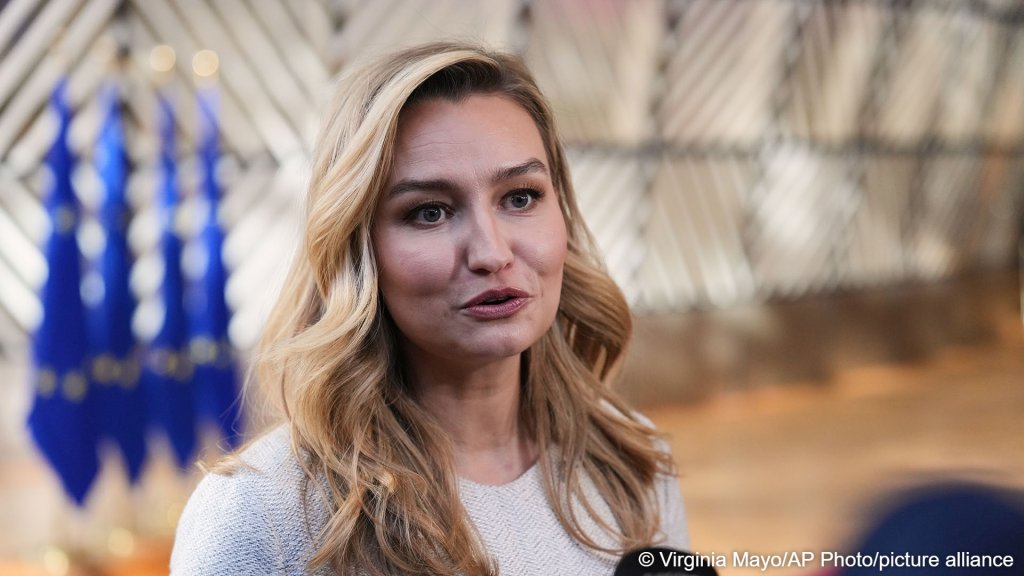 Sweden's deputy prime minister Ebba Busch at a meeting in Brussels, Monday, March 16,
2026 | Photo: Virginia Mayo/AP Photo/picture alliance