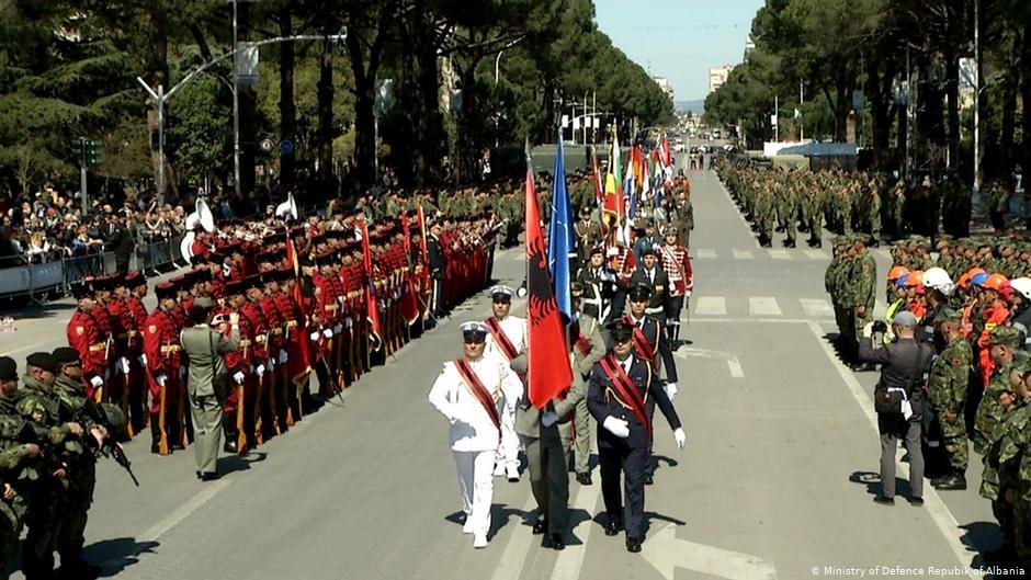 Parade on occasion of the celebration of 10 years of NATO membership in Tirana 2016 | Photo: Ministry of Defence Republic of Albania