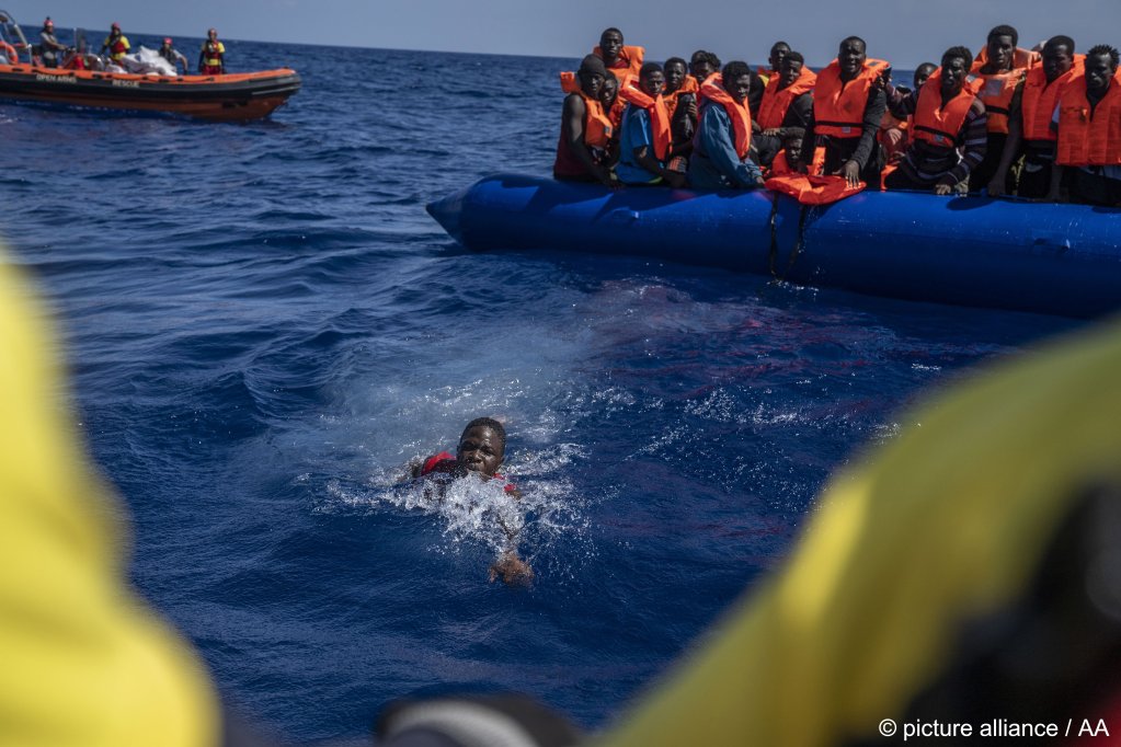 Open Arms, a Spanish NGO, rescues migrants in international waters in September, 2023 | Photo: Jose Colon