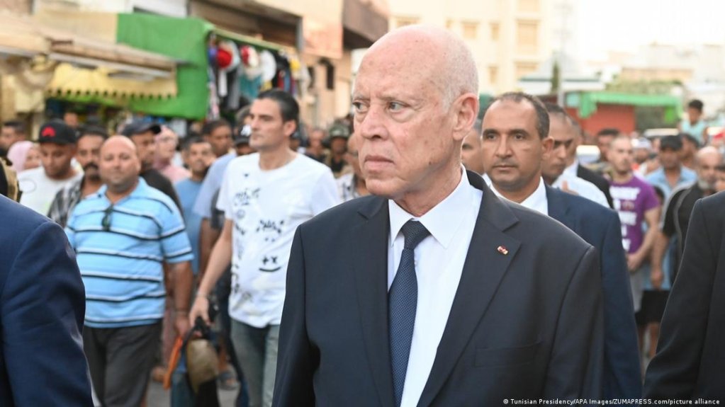 Tunisia won't 'be the guardian of any borders other than its own,' President Kais Saied said in July | Photo: Tunisian Presidency / APA Images / ZUMAPRESS.com / picture alliance