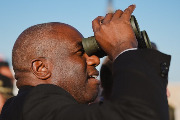 UK Foreign Secretary David Lammy in Tunisia observing the work of the Tunisia National Guard and their efforts to manage migration | Source: X feed @DavidLammy