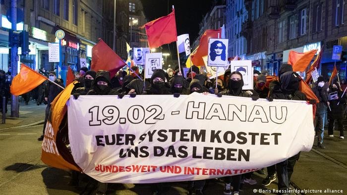 تظاهرات ۱۹ فبروری ۲۰۲۲ علیه نژادپرستی در شهر هاناو آلمان