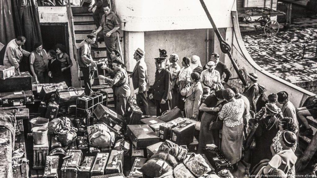 Many European immigrants who came to the US in the 20th century arrived by boat in New York | Photo: Raimund Franken/imageBROKER/picture alliance