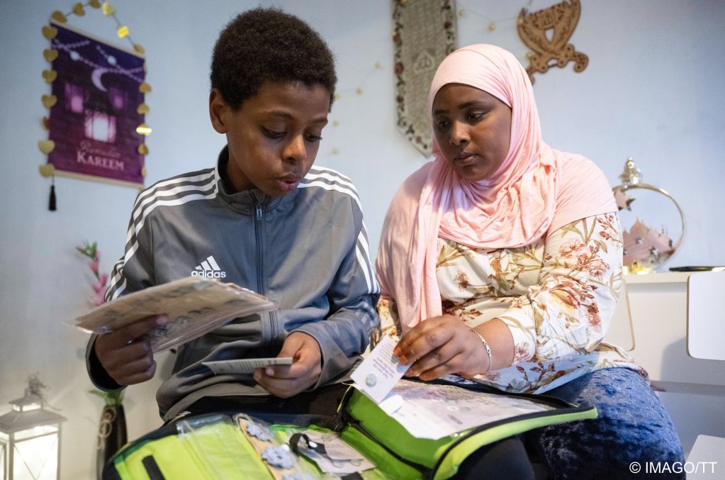 The head of the Mayflower charity said that Murhaf Hamid would normally have been the kind of child they might have helped, but in selling the flowers, he helped himself | Photo: Johan Nilsson / Imago / TT News