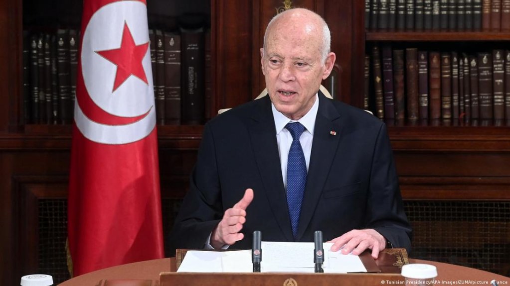 Tunisian President Kais Saied is keen to be reelected in 2024, but has lost the support of many young voters | Photo: Tunisian Presidency/APA Images/ZUMA/picture alliance
