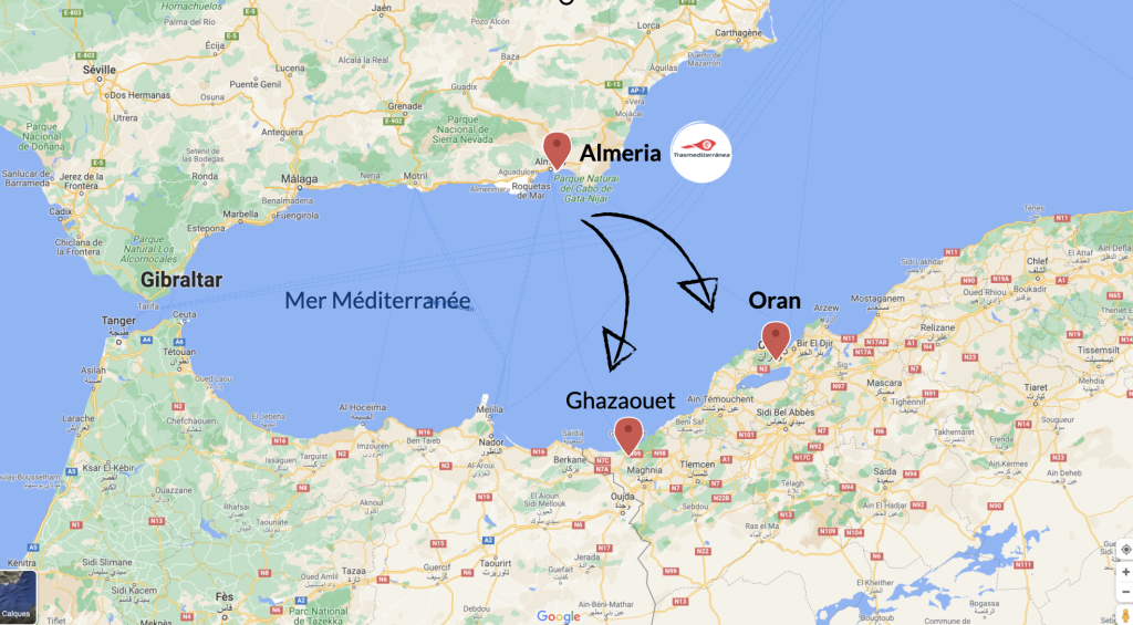 Les migrants algériens ont été expulsés d'Espagne depuis Almeria. Là, ils ont pris un ferry direction Oran ou Ghazaouet. 