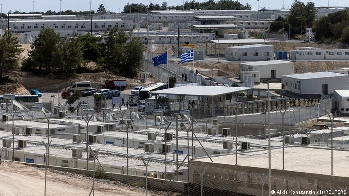 اردوگاه پناهجویان که در ماه سپتمبر امسال در جزیره ساموس یونان افتتاح شد