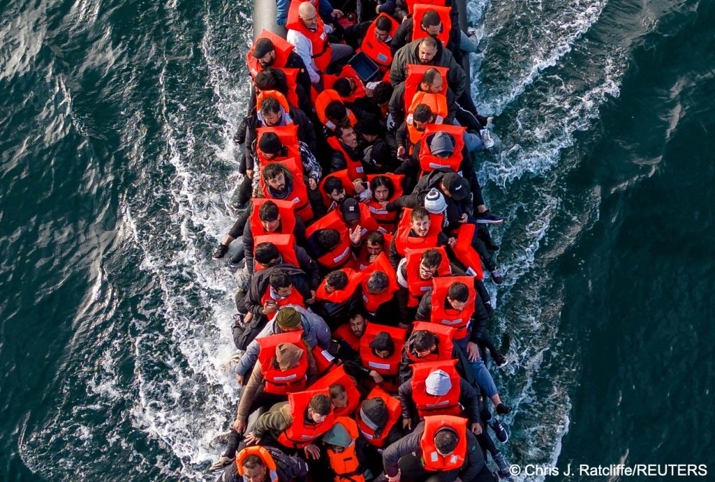 Over 300 migrants crossed the Channel to the UK over the weekend (May 4-5) according to UK government data | Photo: Chris J Ratcliffe / Reuters