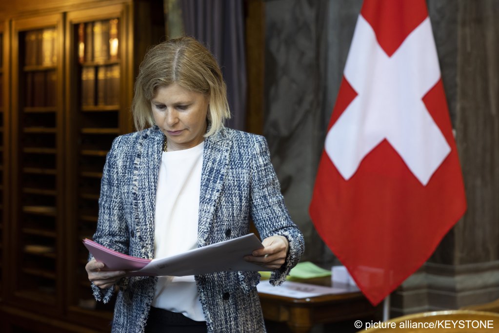 Esther Friedli, pictured here on June 16, 2023, in Bern, is a member of the Swiss People's Party. She believes in restricting immigration | Photo: Peter Klaunzer / picture alliance
