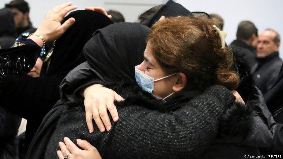 Emotional scenes unfolded at Erbil International Airport where family members gathered | Photo: Azad Lashkari/Reuters