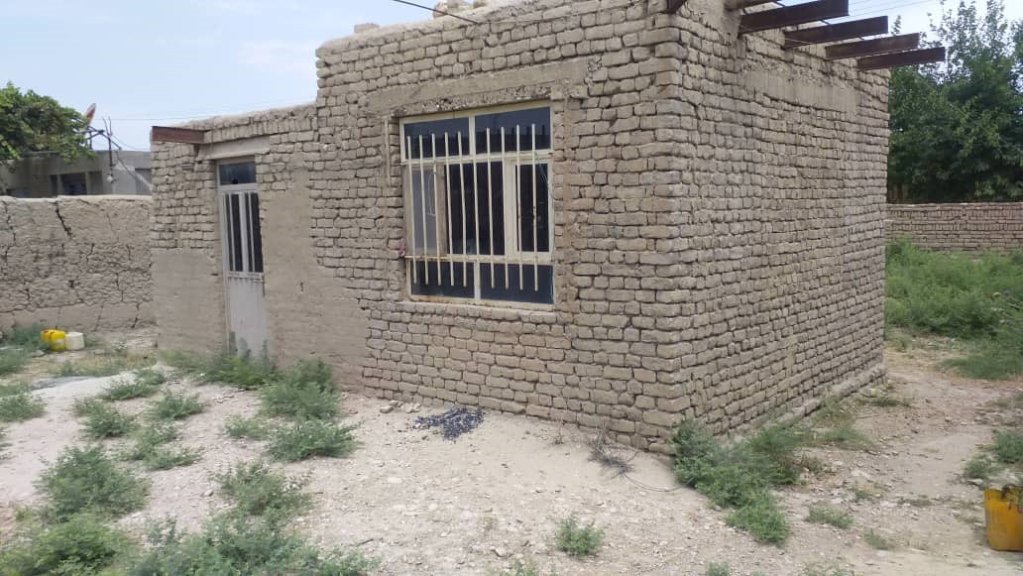 خانه ابراهیم احمدی در افغانستان. عکس DR